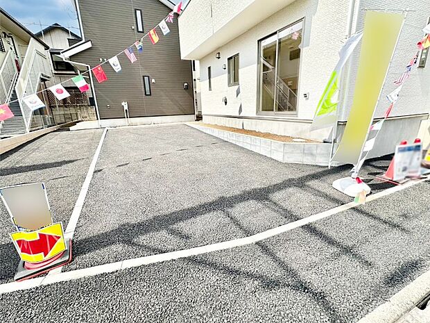 【駐車場】生活に欠かせない駐車スペース。