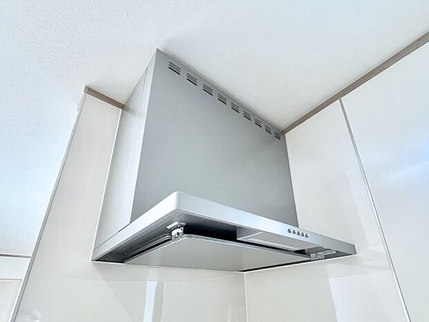 【レンジフード】基本的なお手入れはフィルターのみ！お手入れのしやすさも魅力です。