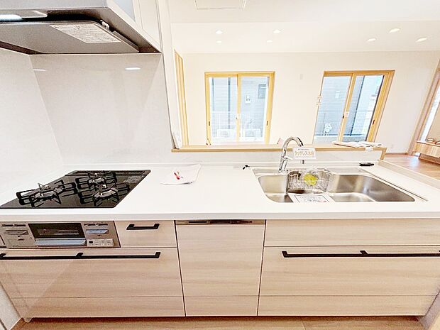 【キッチン】お料理を効率的に、楽しく！システムキッチン