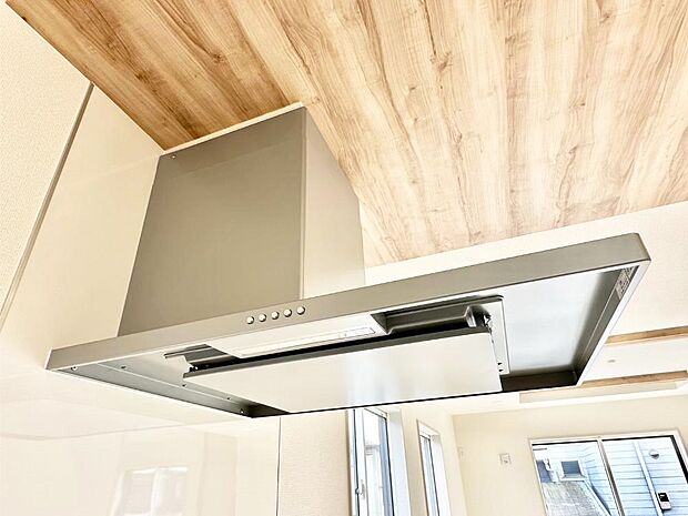 【その他設備(レンジフード)】基本的なお手入れはフィルターのみ！お手入れのしやすさも魅力です。