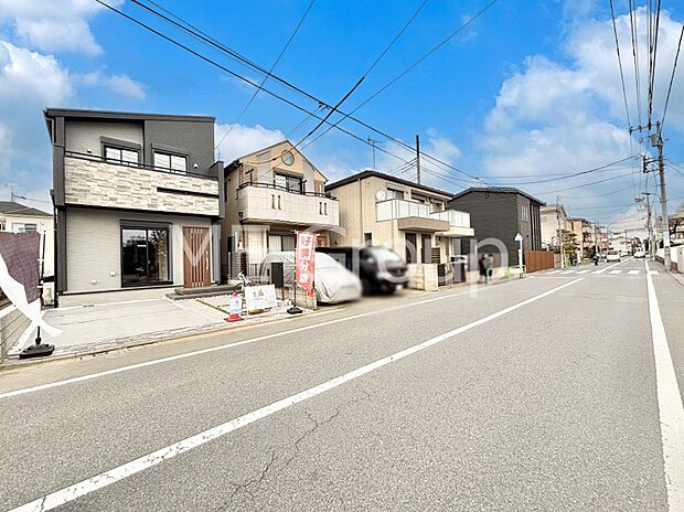 【前面道路含む現地写真】ここから始まる新生活を応援いたします