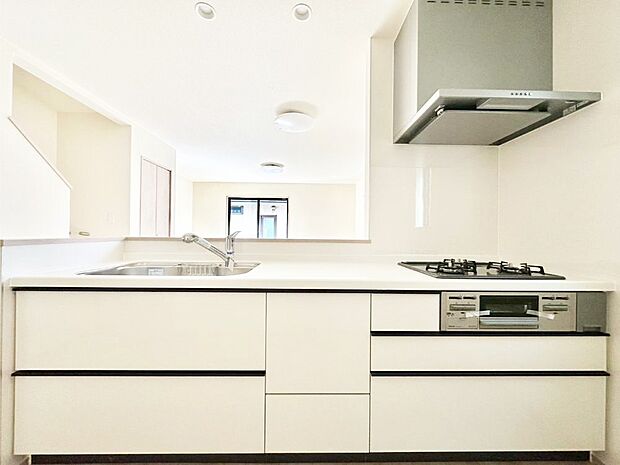 【キッチン】お料理を効率的に、楽しく!システムキッチン