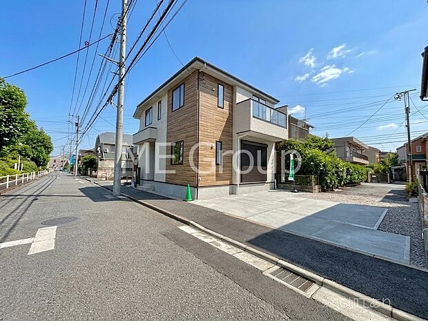 【前面道路含む現地写真】堂々完成！！ ここから始まる新生活を応援いたします！ 