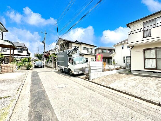 【前面道路含む現地写真】ここから始まる新生活を応援いたします