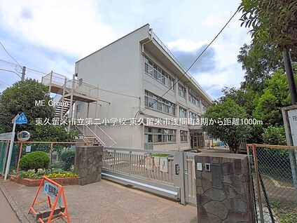 東久留米市立第二小学校 1000m