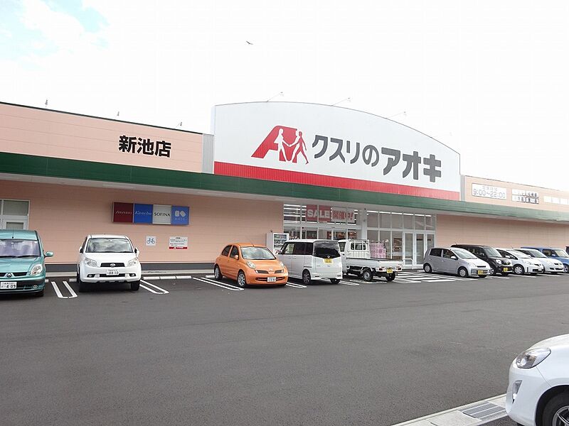 【車・交通】クスリのアオキ新池店
