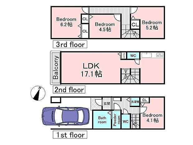 B号棟（6380万円）