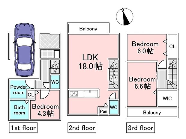 【A号棟参考プラン】建物込6480万円、土地面積54.70m2、建物面積84.15m2
期間限定!建物フリープランに付き、お客様のご要望をお聞かせください!