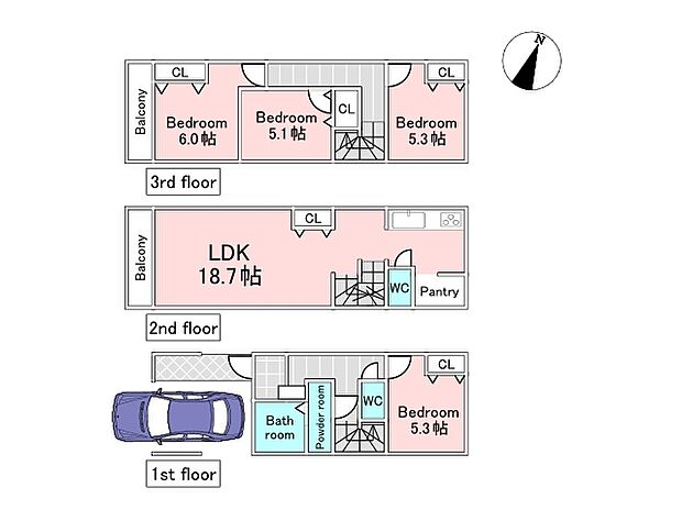 【D号棟参考プラン】建物込6580万円、土地面積57.41ｍ2、建物面積99.96ｍ2
期間限定！建物フリープランに付き、お客様のご要望をお聞かせください！