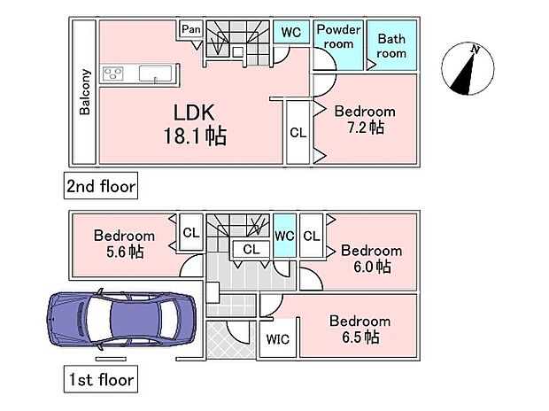 【F号棟参考プラン】建物込7980万円、土地面積78.80ｍ2、建物面積98.95ｍ2
期間限定！建物フリープランに付き、お客様のご要望をお聞かせください！