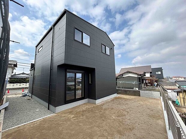 1号地　外観　お庭のスペースもあります