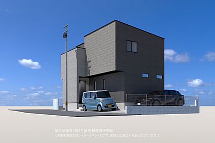 【完成予想図(外観)/2号地】