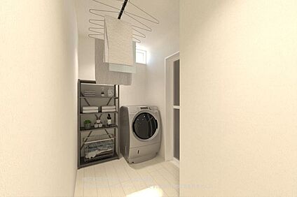 【完成予想図/脱衣室】