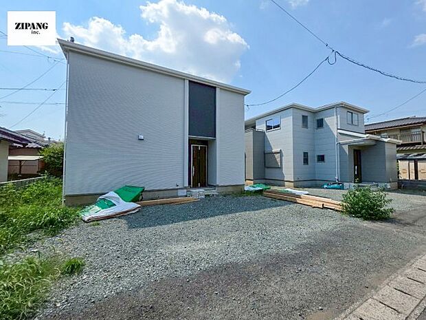 【現地外観写真】現地完成済みですので即日見学可能です♪周辺物件とともにご紹介させていただきますのでお気軽にお問い合わせください!