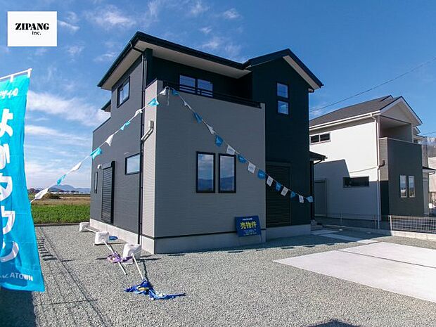 【現地外観写真】現地完成済みですので即日見学可能です♪周辺物件とともにご紹介させていただきますのでお気軽にお問い合わせください！ 