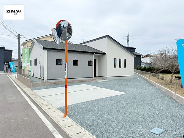 【現地外観写真】現地完成済みですので即日見学可能です♪周辺物件とともにご紹介させていただきますのでお気軽にお問い合わせください！ 