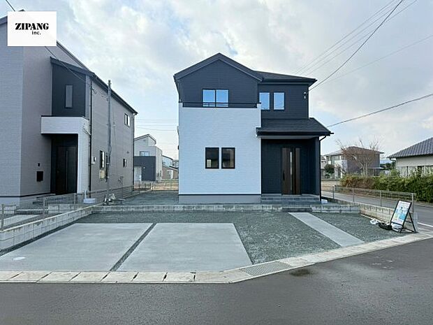 【現地外観写真】現地完成済みですので即日見学可能です♪周辺物件とともにご紹介させていただきますのでお気軽にお問い合わせください!