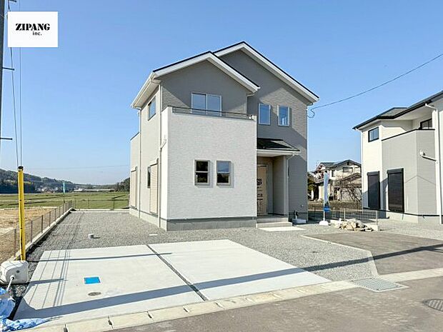 【現地外観写真】現地完成済みですので即日見学可能です♪周辺物件とともにご紹介させていただきますのでお気軽にお問い合わせください!