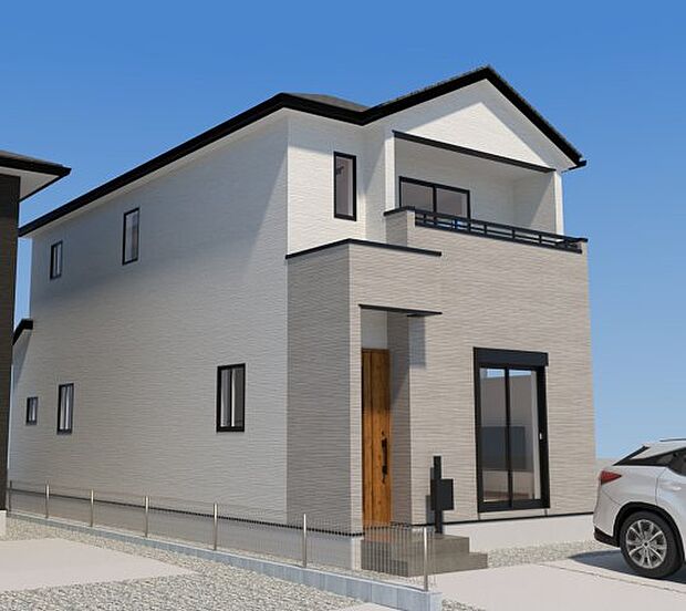 【現地外観写真】ただいま建築中です♪周辺物件とともにご紹介させていただきますのでお気軽にお問い合わせください!(外観は完成イメージです)