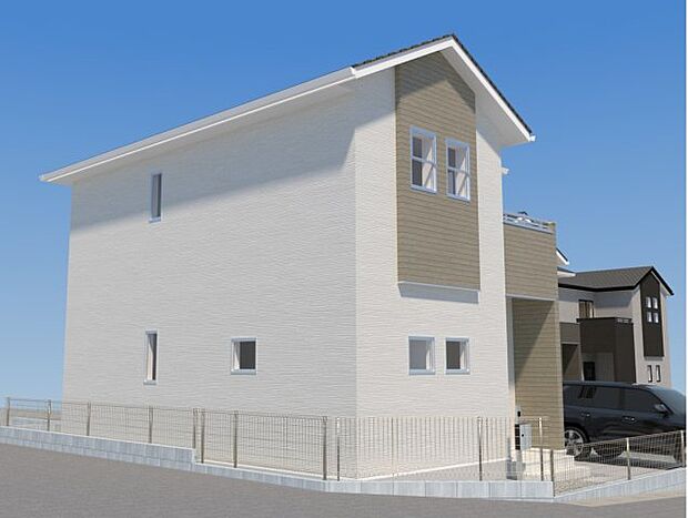 【現地外観写真】ただいま建築中です♪周辺物件とともにご紹介させていただきますのでお気軽にお問い合わせください。(外観は完成イメージです)