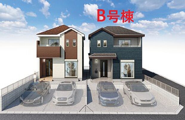 【現地外観写真】ただいま建築中です♪周辺物件とともにご紹介させてもらいますのでお気軽にお問い合わせください！（外観は完成イメージです） 