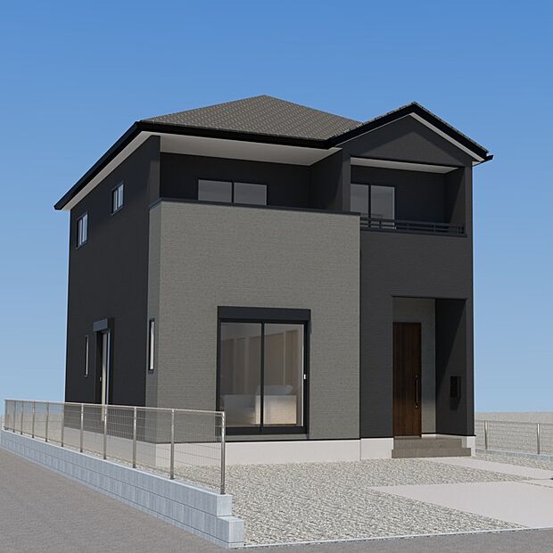 【現地外観写真】ただいま建築中です♪周辺物件とともにご紹介させていただきますのでお気軽にお問い合わせください。（画像は完成イメージです） 