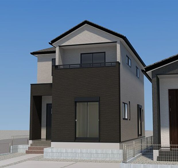 【現地外観写真】ただいま建築中です♪周辺物件とともにご紹介させていただきますのでお気軽にお問い合わせください。（画像は完成イメージです） 