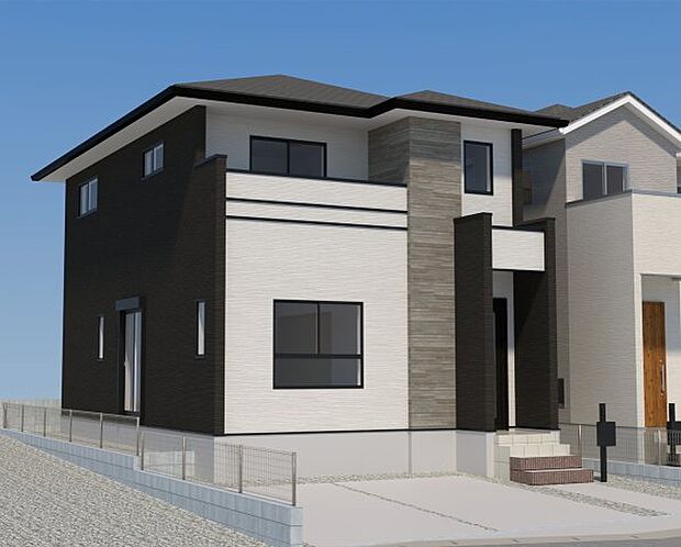 【現地外観写真】ただいま建築中です♪周辺物件とともにご紹介させていただきますのでお気軽にお問い合わせください。（画像は完成イメージです） 