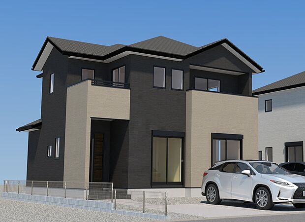 【現地外観写真】ただいま建築中です♪周辺物件とともにご紹介させていただきますのでお気軽にお問い合わせください。（画像は完成イメージです）