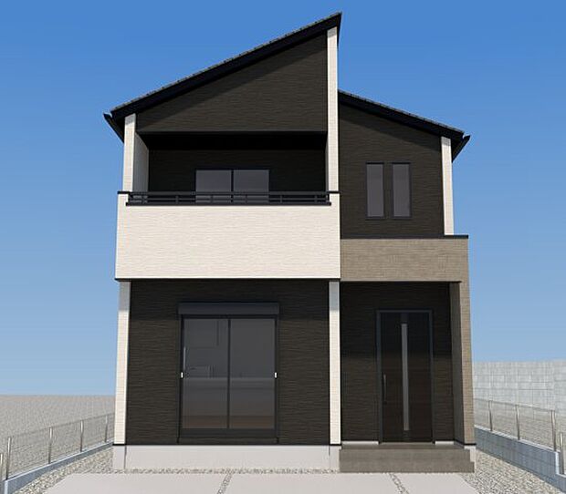 【外観】【現地外観写真】ただいま建築中です。周辺物件とともにご紹介させていただきますのでお気軽にお問い合わせください。（外観は完成イメージです） 