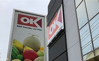 オーケー鷺ノ宮店 約550ｍ(徒歩7分)