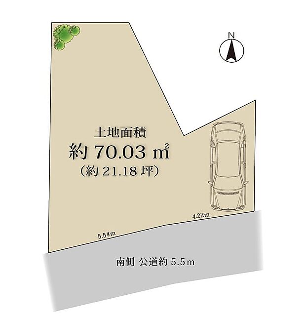 ■間取図■
土地面積:70.03m2