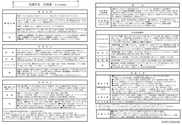 【標準仕様内容 省エネ基準適合】自由設計、仕上がりは内外パースをご確認して頂きながら分かり易くご提案 間取りが固まれば電気図面を見ながらお話も進めます