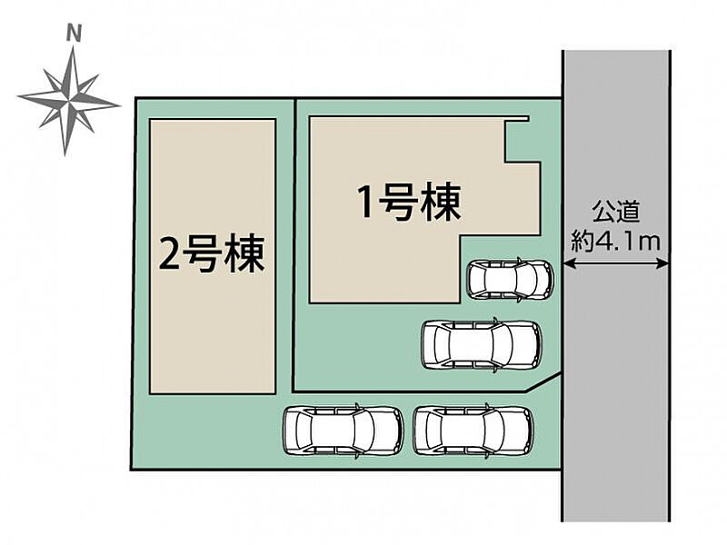 千葉市中央区松ケ丘町2棟 区画図