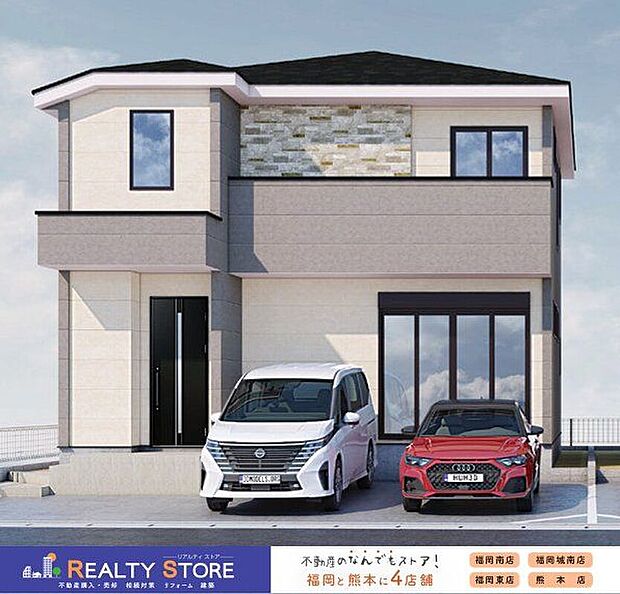 【外観パース図】〈2号棟〉☆完成予想図☆