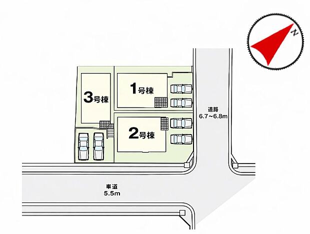 【区画図】