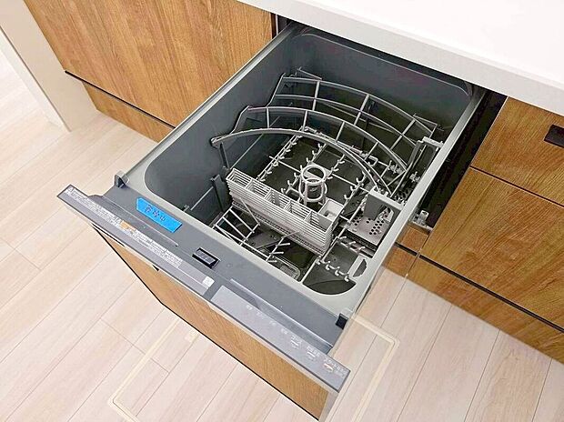 【その他設備】【食器洗浄乾燥機】時短家事の強い味方♪冬の手荒れからも守ってくれます♪