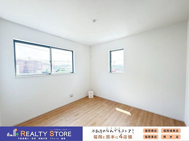 【室内】☆B号棟☆【洋室】自分時間を充実させ、心豊かなひとときを過ごすための大切な空間♪趣味や感性を生かせるようにシンプルな仕上がりになっています。