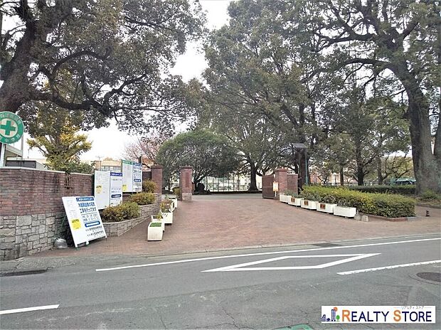 熊本市立/京陵中学校/清水が丘分校（約2,800m）