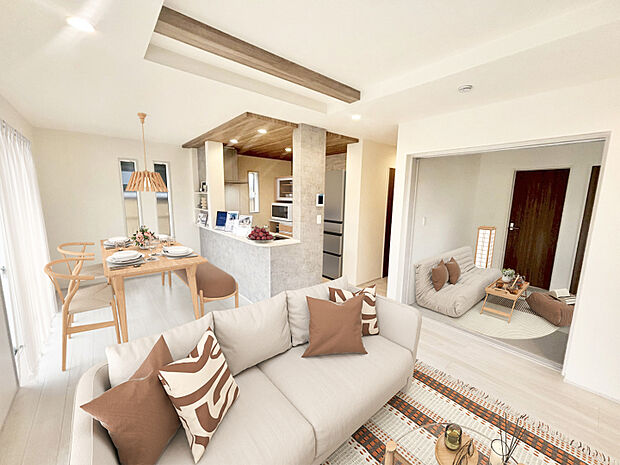 内観　家具イメージ　1号棟　