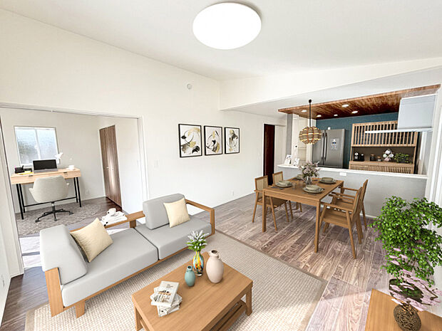 内観　家具イメージ　2号棟　