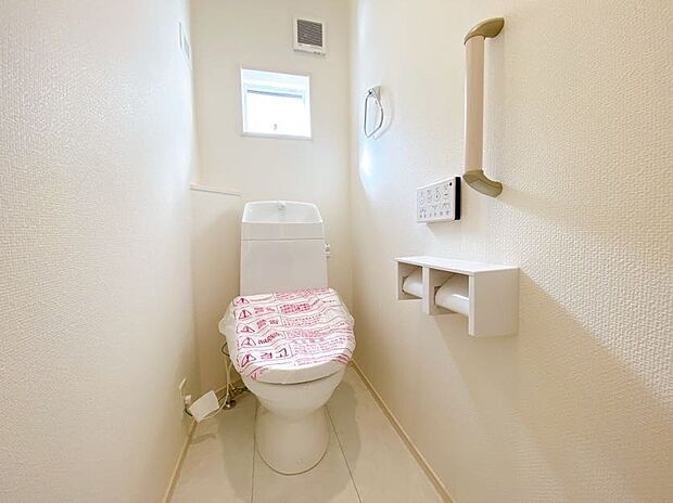 ウォシュレット付きトイレです。
(同社施工事例)