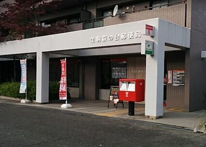 生駒萩の台郵便局 610ｍ(徒歩8分)