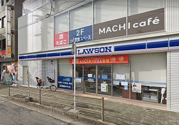 ローソン近鉄富雄駅前店（約1,010m）