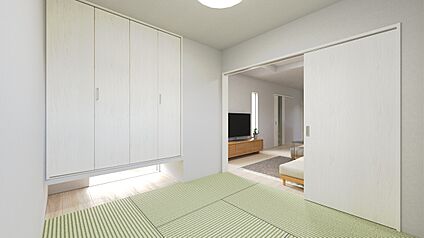 【3号地・和室パース】