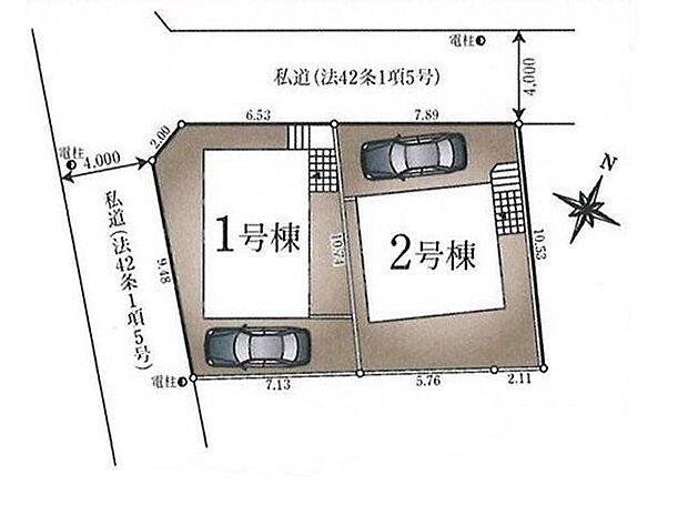 住環境良好な人気の低層住居専用地域に立地!
全棟カースペースを完備しております♪