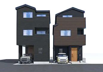 川崎市幸区小倉４丁目　新築戸建　全２棟 外観