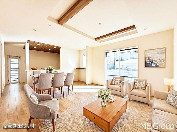 ■光と風を感じる、リラックスできる空間