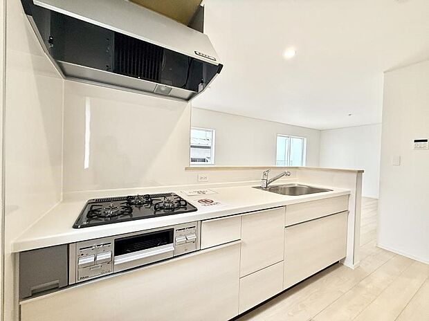 ■家族の絆を深める、温もりのあるキッチン