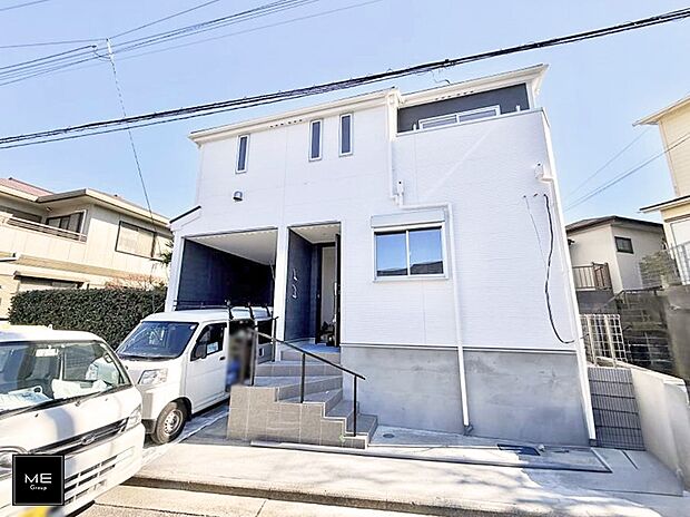 ■白い外観は明るく見えて綺麗です♪  